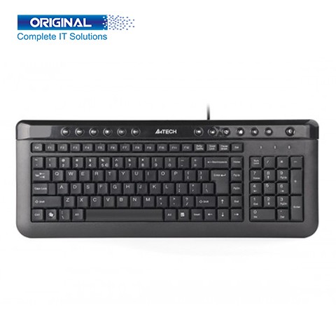 A4 Tech KL-40 Ultra Slim Multimedia USB Keyboard