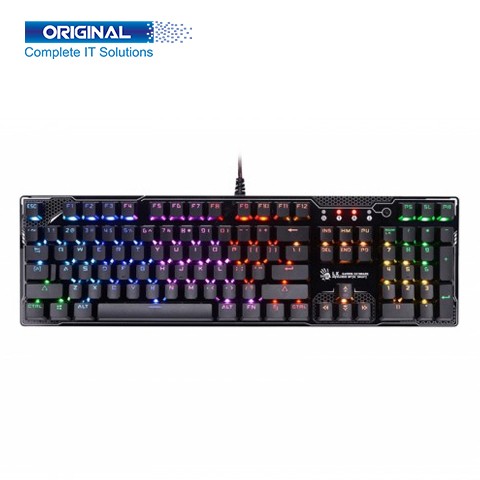 A4Tech Bloody B810R Full Light Strike RGB Animation Gaming Keyboard