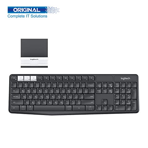 Logitech K375S Wireless Multi Device Keyboard and Stand Combo