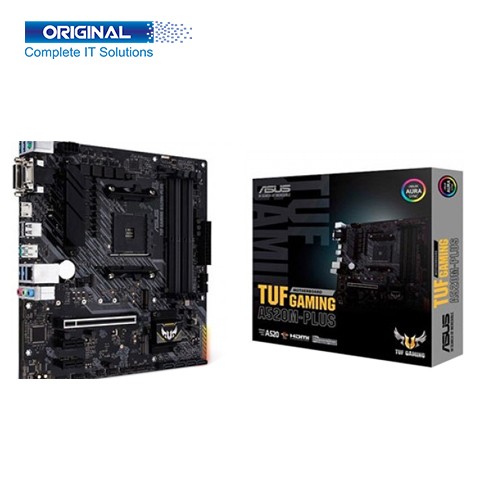 Asus TUF A520M-Plus DDR4 AMD AM4 Micro ATX Gaming Motherboard