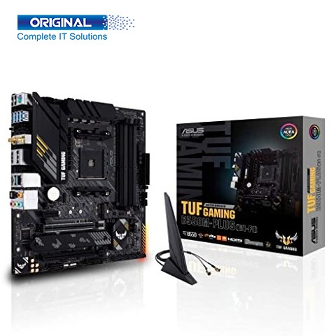 Asus TUF B550M-Plus Wi-Fi DDR4 AMD AM4 Micro ATX Gaming Motherboard