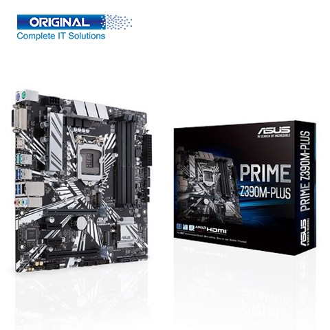 Asus Prime Z390M-Plus DDR4 9th Gen Intel Micro ATX Motherboard