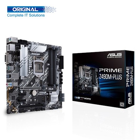 Asus Prime Z490M-Plus DDR4 10th Gen Intel Micro ATX Motherboard