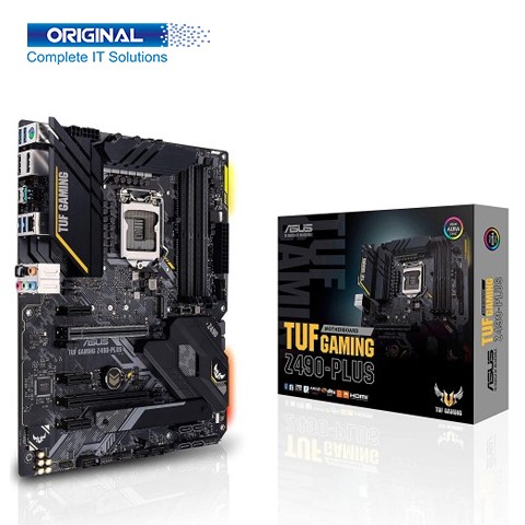 Asus TUF Z490-Plus DDR4 10th Gen Intel ATX Gaming Motherboard