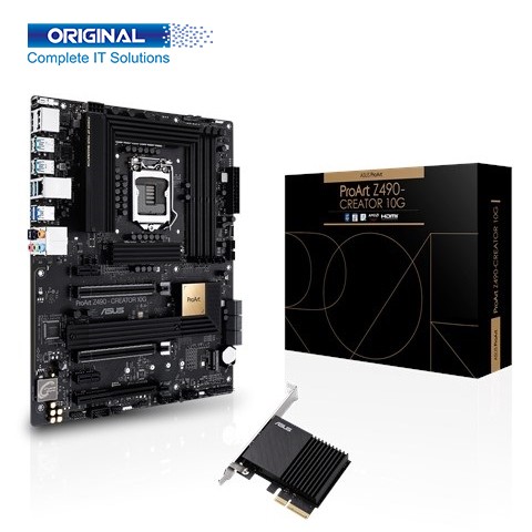 Asus ProArt Z490 CREATOR 10G Intel 10th Gen ATX Motherboard