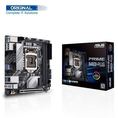 Asus Prime B460I-PLUS Mini-ITX DDR4 Intel 10th Gen LGA1200 Socket Motherboard