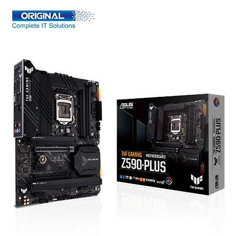 Asus TUF Z590-Plus Wi-Fi DDR4 10th and 11th Gen Intel ATX Gaming Motherboard