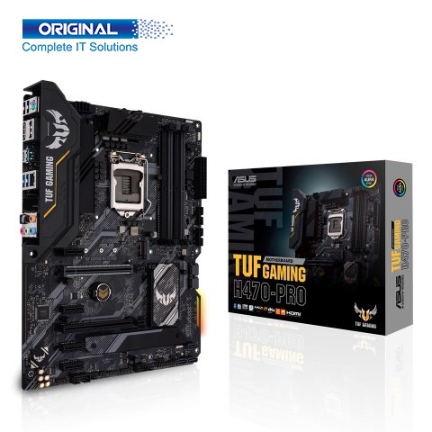 Asus TUF H470‐Pro Wi-fi DDR4 10th Gen Intel ATX Gaming Motherboard