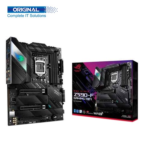 Asus ROG STRIX Z590‐F Wi-fi DDR4 10th,11th Gen Intel ATX Gaming Motherboard