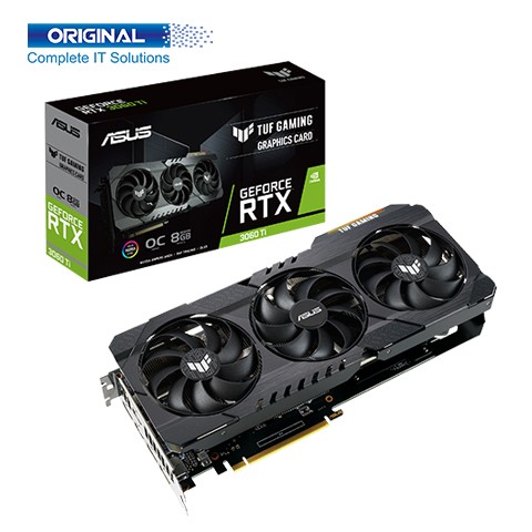 Asus TUF-RTX3060TI-O8G-GAMING GDDR6 Graphics Card