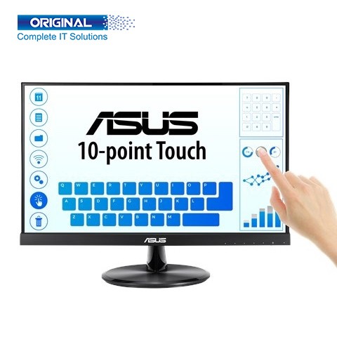 Asus VT229H 21.5 Inch 60Hz Full HD Low Blue Light Flicker Free Touch Monitor