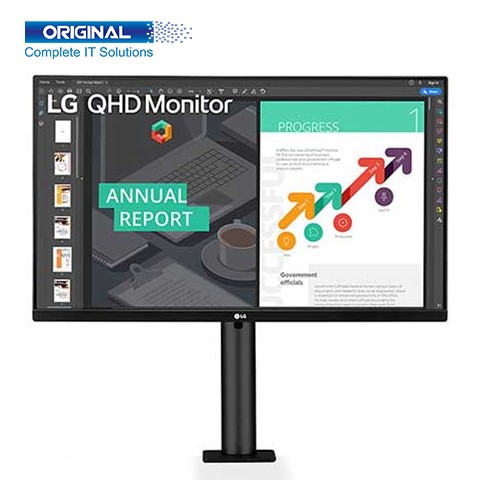 LG 27QN880-B 27 Inch 75Hz QHD IPS Monitor