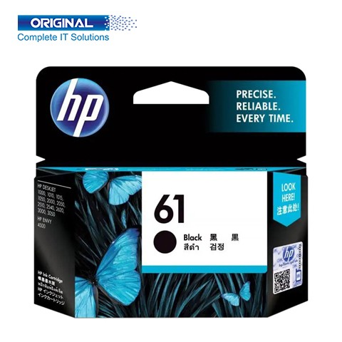 HP 61 Black Original Ink Cartridge (CH561WN)