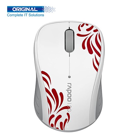 Rapoo 3100P 5GHz Wireless Optical White Mouse