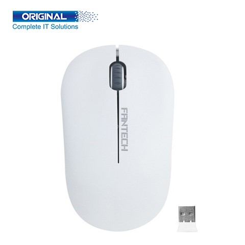 Fantech W188 Wireless Optical White Mouse