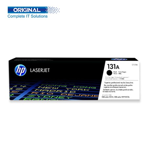 HP 131A Black Original Color LaserJet Toner (CF210A)