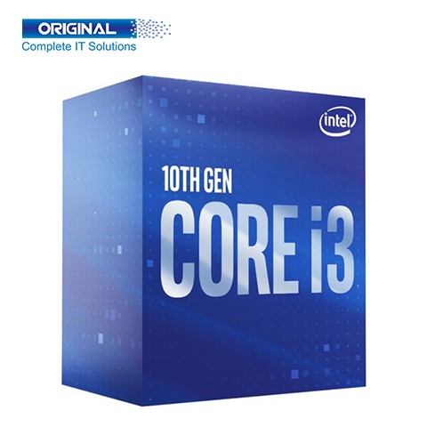 Intel 10th Gen Core i3-10100  3.60GHz-4.30GHz, 4 Core, 6MB Cache, LGA1200 Processor