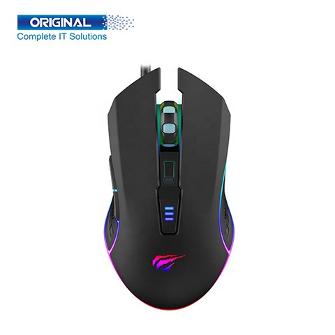 Havit MS1018 RGB Wired Black Optical Gaming Mouse