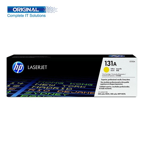 HP 131A Yellow Original Color LaserJet Toner (CF212A)