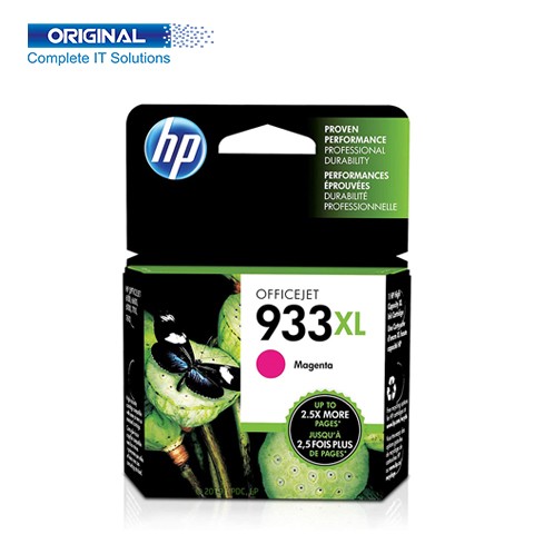 HP 933XL High Yield Magenta Original Ink Cartridge (CN055AA)