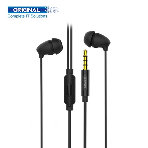 Remax RM-588 Black Wired In Ear Sleep Earphone