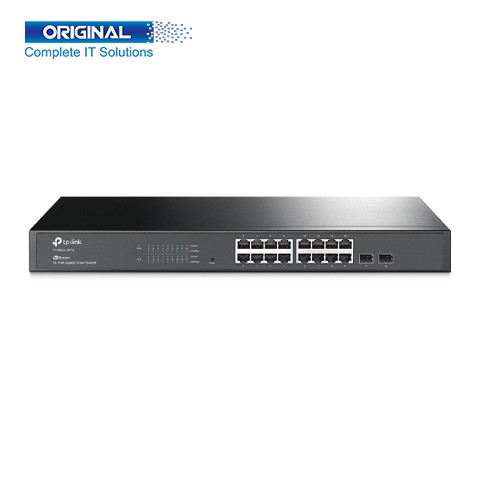 TP-Link T1600G-18TS JetStream 16-Port Gigabit Smart PoE+ Switch