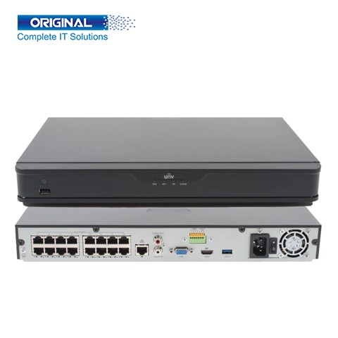 Uniview NVR302-16E-P16 16-Channel Network Video Recorder (2HDD UP TO 10TB NVR)