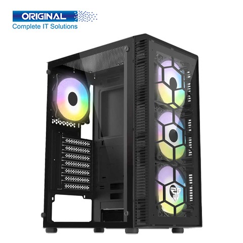 Fantech CG73 Hexa RGB Mid Tower Black ATX Gaming Casing