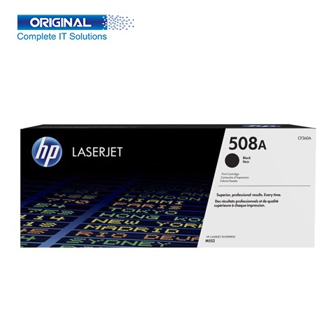 HP 508A Black Original Color LaserJet Toner (CF360A)