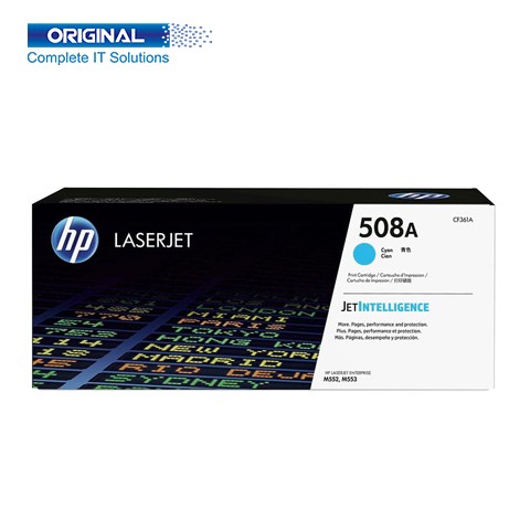 HP 508A Cyan Original Color LaserJet Toner (CF361A)