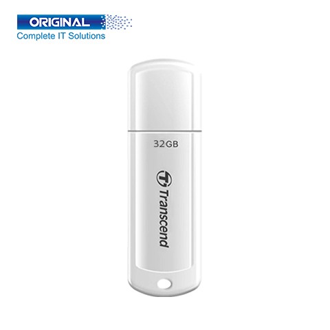 Transcend JetFlash V-730 32GB USB 3.1 Gen 1 White Pen Drive (TS32GJF730)