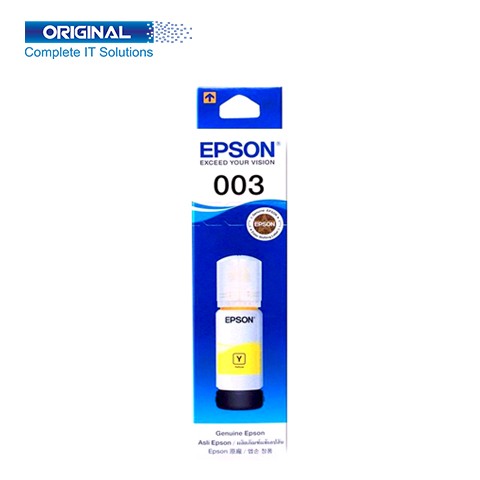 Epson 003 Yellow Original Ink Bottle (C13T00V400)