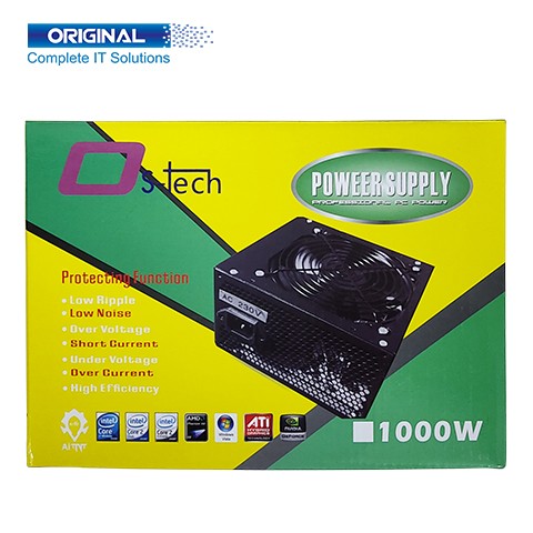 Power Supply OS Tech 1000W Silver Body