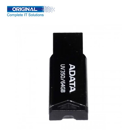 Adata 64GB UV350 Black USB 3.2 Metal Body Pen Drive