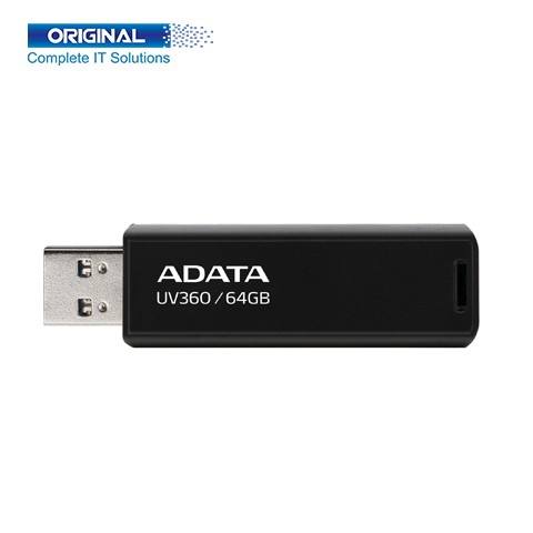 Adata 64GB UV360 Black USB 3.2 Pen Drive