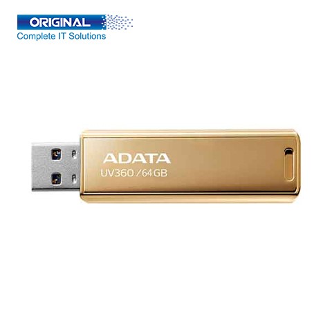 Adata 64GB UV360 Golden USB 3.2 Pen Drive