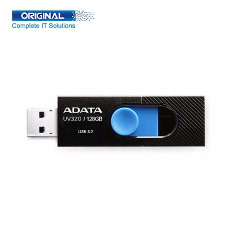 Adata 128GB UV320 Black Blue USB 3.2 Pen Drive