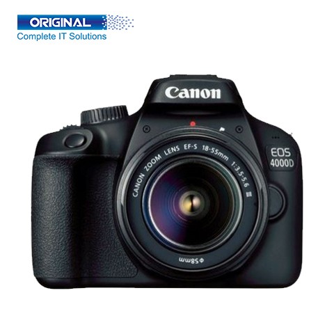 Canon EOS 4000D 18MP 2.7inch Display With 18-55mm Lens DSLR Camera