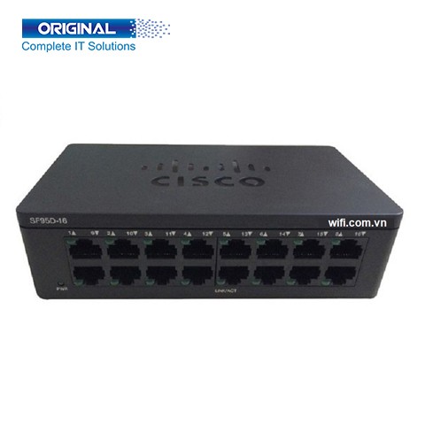 Cisco SF95D-16-AS 16-Port 10/100 Desktop Switch