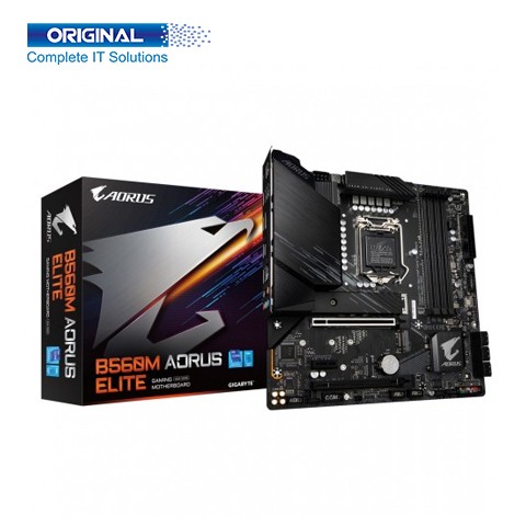 Gigabyte B560M AORUS ELITE DDR4 11th Gen Intel LGA1200 Socket Micro ATX Motherboard