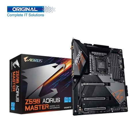 Gigabyte Z590 AORUS MASTER DDR4 10th & 11th Gen Intel Micro ATX Motherboard