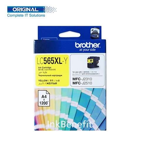 Brother LC565XL Yellow Original Ink Cartridge