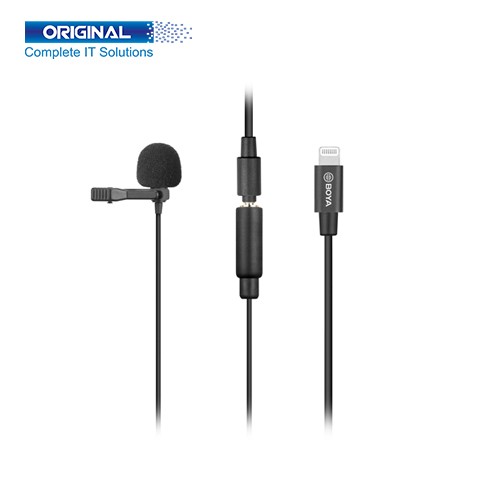 BOYA BY-M2 Clip-On Lavalier Microphone For iOS Devices