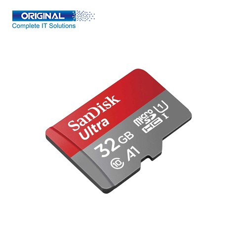 Sandisk Ultra SQUAR 32GB Class 10 UHS-I U1 microSD Memory Card (SDSQUAR-032G-GN6MN)