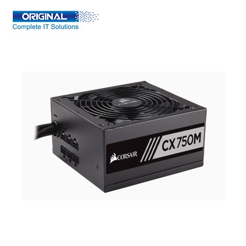 Corsair CX750M 750W 80 Plus Bronze Certified Modular Gaming Power Supply