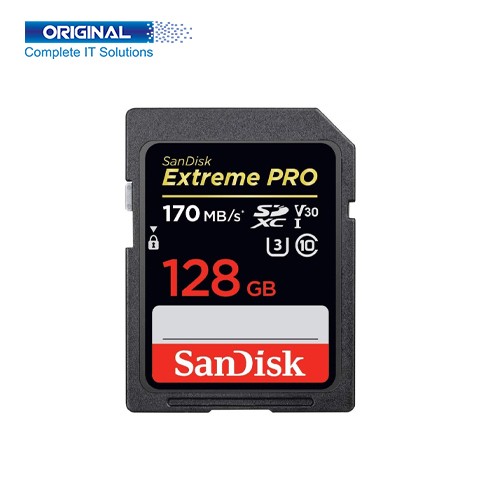 SanDisk SDSDXXY-128G-GN4IN 128GB Extreme PRO Memory Card