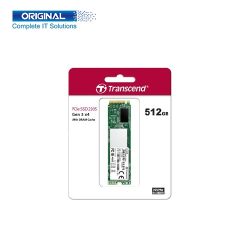 Transcend 512GB 220S NVMe M.2 2280 PCIe Gen3x4 SSD