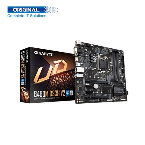 Gigabyte B460M DS3H V2 DDR4 10th Gen Intel Micro ATX Motherboard