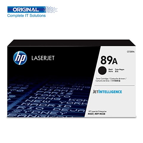 HP 89A Black LaserJet Toner Cartridge (CF289A)