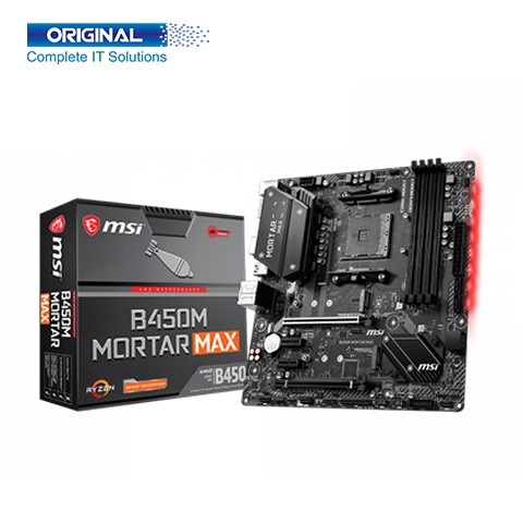 MSI B450M MORTAR Max AMD AM4 Socket DDR4 Motherboard